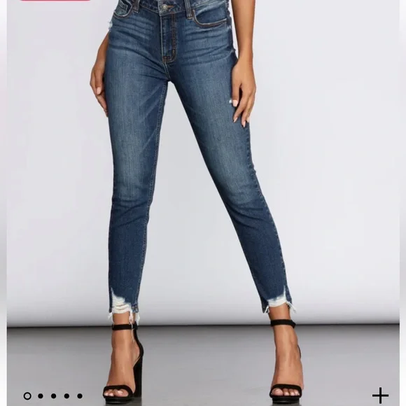 Oasis by Eunina Jeans. Clara High Rise Skinny Size 7 - Picture 3 of 13